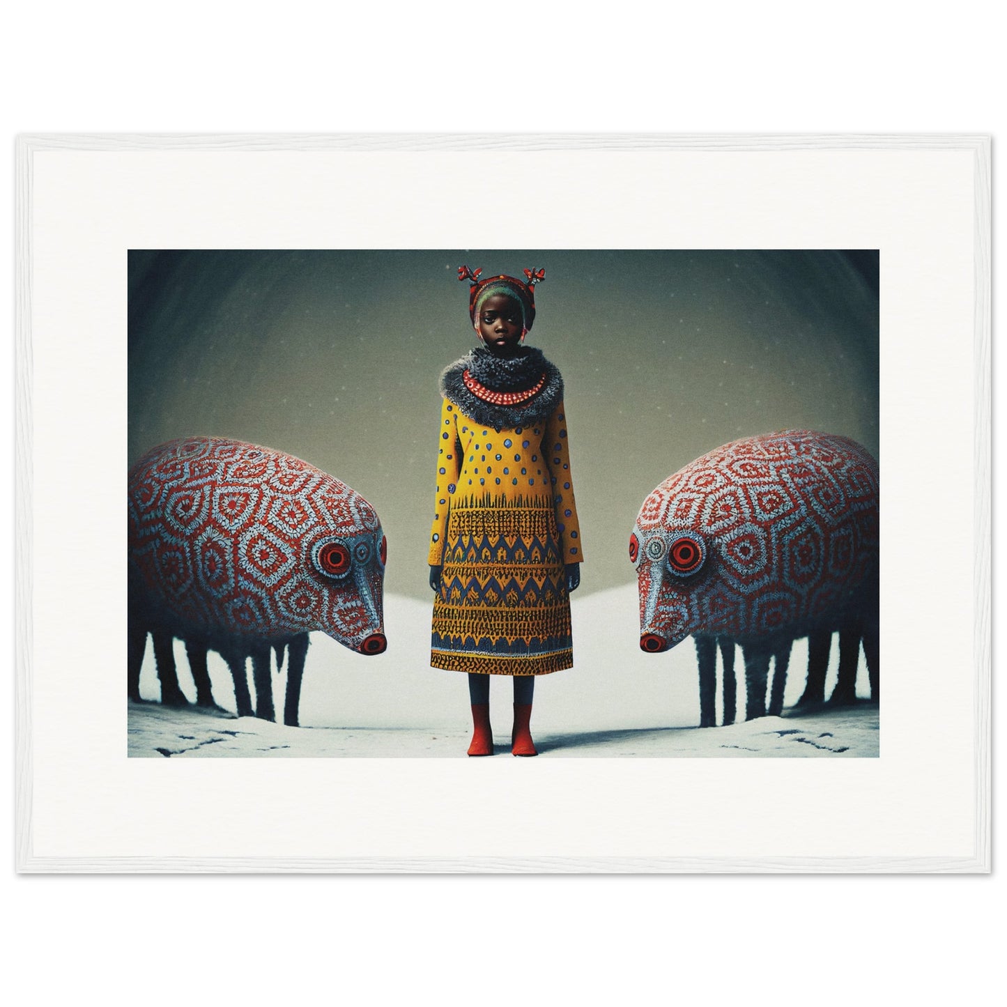 Nela in Yellow Dress