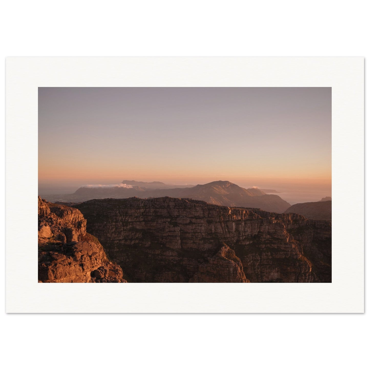 Sunset Cape Town Mountain