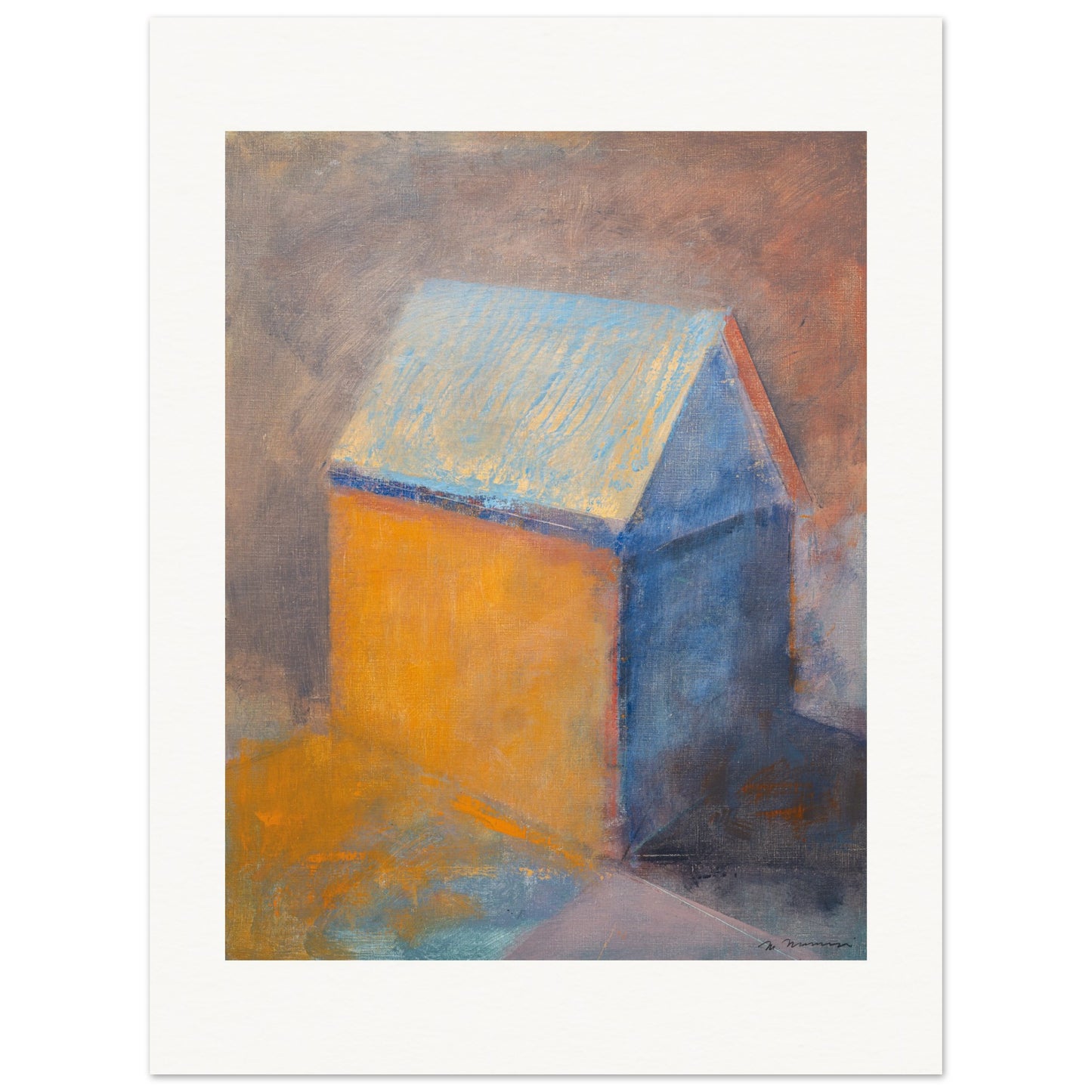 Yellow Blue House