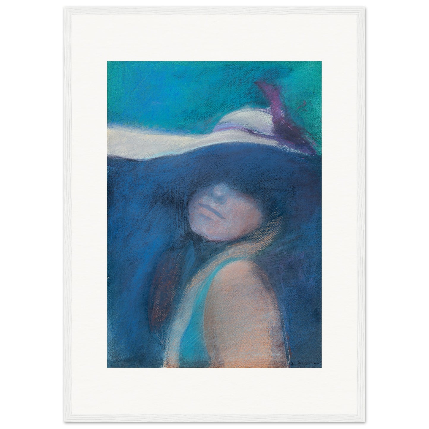 Femme contre Turquoise