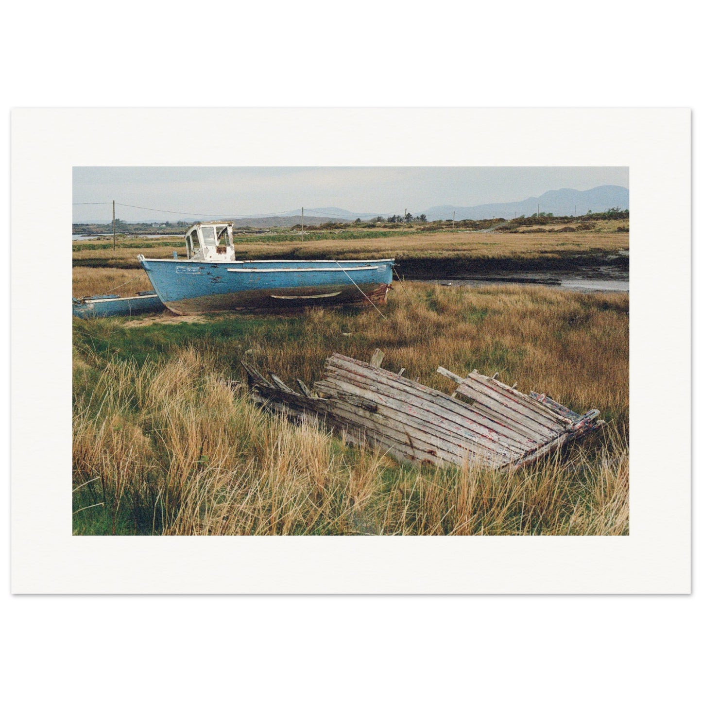 Ireland West Blue Boat