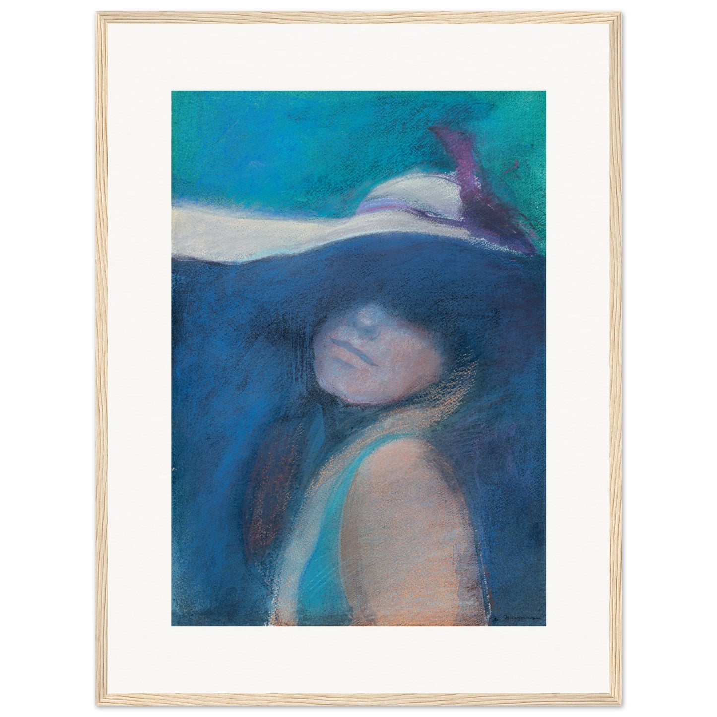 Femme contre Turquoise