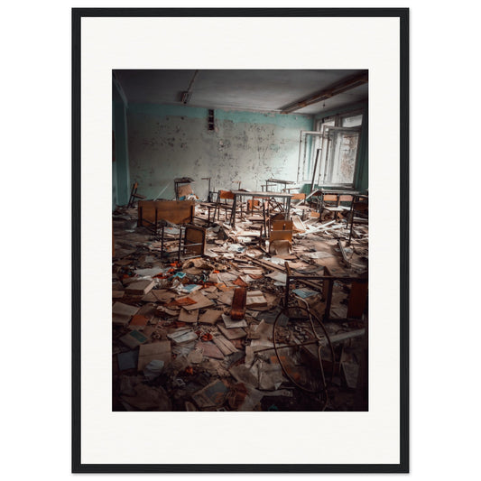 Salle de classe perdue – Tchernobyl