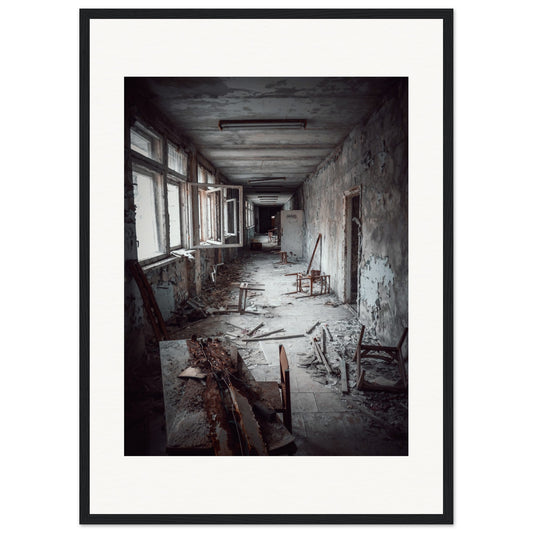 Couloir scolaire – Tchernobyl